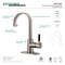 Fauceture LS8218DKL Kaiser Single-Handle Bathroom Faucet Drain, Brushed Nickel LS8218DKL - alternate 6
